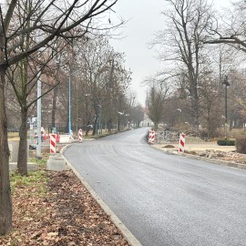 powiększ zdjęcie: Remont ul. Powstańców Śląskich. Coraz bliżej zakończenia