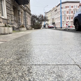 powiększ zdjęcie: Remont ul. Powstańców Śląskich. Coraz bliżej zakończenia