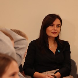 powiększ zdjęcie: Dr inż. Adam Mirek w Legnicy. Pokazy w Centrum Witelona i spotkanie w LBP