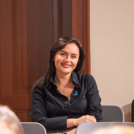 powiększ zdjęcie: Dr inż. Adam Mirek w Legnicy. Pokazy w Centrum Witelona i spotkanie w LBP