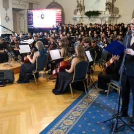 powiększ zdjęcie: Jubileusz 80-lecia Zespołu Szkół Muzycznych