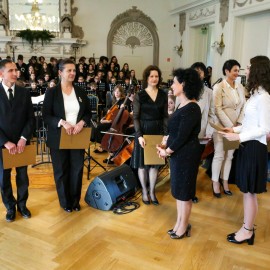 powiększ zdjęcie: Jubileusz 80-lecia Zespołu Szkół Muzycznych