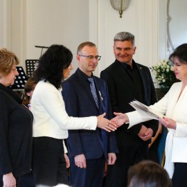 powiększ zdjęcie: Jubileusz 80-lecia Zespołu Szkół Muzycznych