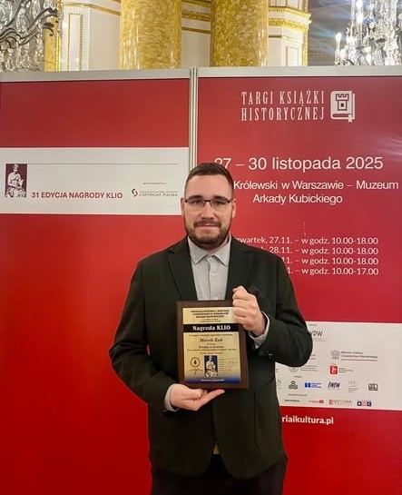 Marek Żak z Muzeum Miedzi został laureatem prestiżowego konkursu