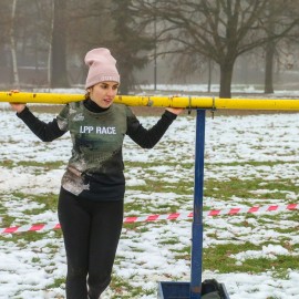 powiększ zdjęcie: Zimowy tor przeszkód na finał akcji MOVEMBER