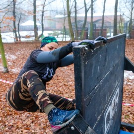 powiększ zdjęcie: Zimowy tor przeszkód na finał akcji MOVEMBER