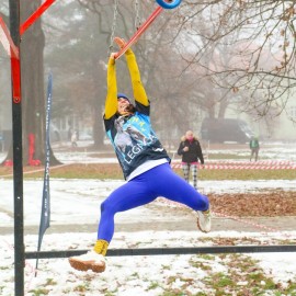 powiększ zdjęcie: Zimowy tor przeszkód na finał akcji MOVEMBER