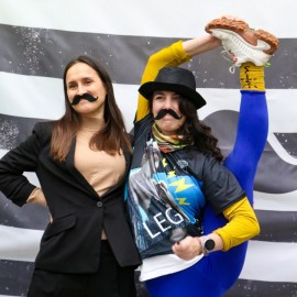 powiększ zdjęcie: Zimowy tor przeszkód na finał akcji MOVEMBER