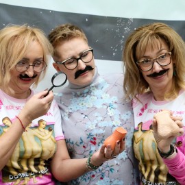 powiększ zdjęcie: Zimowy tor przeszkód na finał akcji MOVEMBER