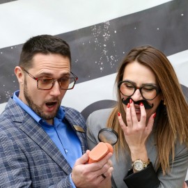 powiększ zdjęcie: Zimowy tor przeszkód na finał akcji MOVEMBER