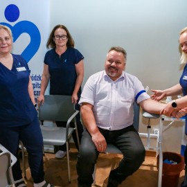 powiększ zdjęcie: Zimowy tor przeszkód na finał akcji MOVEMBER