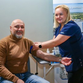 powiększ zdjęcie: Zimowy tor przeszkód na finał akcji MOVEMBER