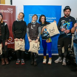 powiększ zdjęcie: Zimowy tor przeszkód na finał akcji MOVEMBER