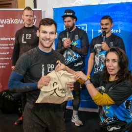 powiększ zdjęcie: Zimowy tor przeszkód na finał akcji MOVEMBER