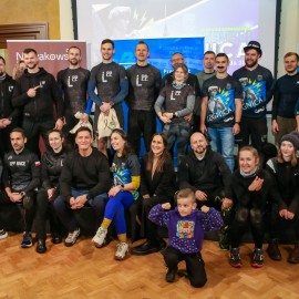 powiększ zdjęcie: Zimowy tor przeszkód na finał akcji MOVEMBER