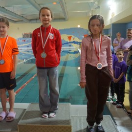 powiększ zdjęcie: Rodzinny Piknik Pływacki zgromadził ponad 250 uczestników