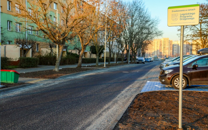 Przebudowa ul. Śląskiej na odcinku od ul. Sikorskiego do ul. Łowickiej zakończona
