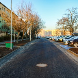 powiększ zdjęcie: Przebudowa ul. Śląskiej na odcinku od ul. Sikorskiego do ul. Łowickiej zakończona