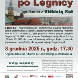 powiększ zdjęcie: Zapraszamy na spotkania w Legnickiej Bibliotece Publicznej