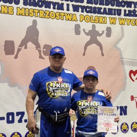 Legniczanin Dariusz Wszoła mistrzem Polski w trójboju siłowym. Gratulujemy