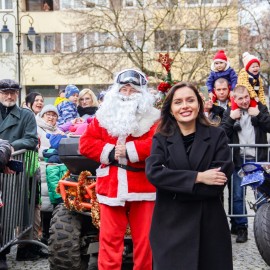 powiększ zdjęcie: Mikołajowie, motory i mnóstwo radości