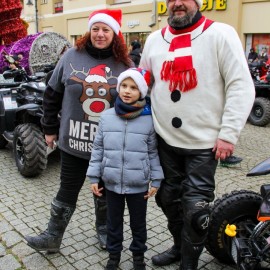 powiększ zdjęcie: Mikołajowie, motory i mnóstwo radości