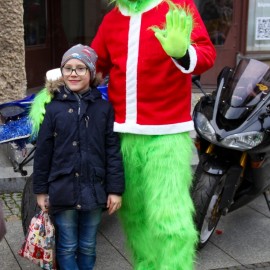 powiększ zdjęcie: Mikołajowie, motory i mnóstwo radości