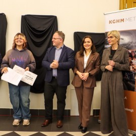 powiększ zdjęcie: „Empatia jest odważna” – w Muzeum Miedzi wręczono nagrody w konkursie dla młodzieży