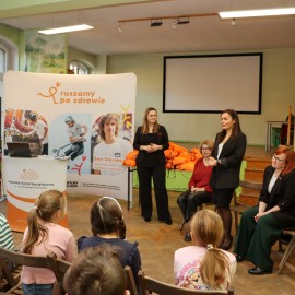 powiększ zdjęcie: Podsumowanie trzeciej edycji kampanii „Ruszamy po Zdrowie” w Szkole Podstawowej nr 4