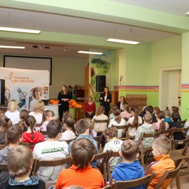 powiększ zdjęcie: Podsumowanie trzeciej edycji kampanii „Ruszamy po Zdrowie” w Szkole Podstawowej nr 4