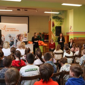 powiększ zdjęcie: Podsumowanie trzeciej edycji kampanii „Ruszamy po Zdrowie” w Szkole Podstawowej nr 4