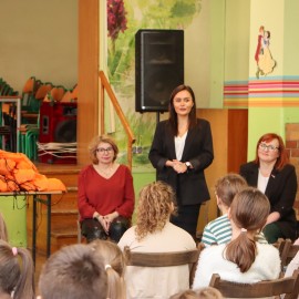 powiększ zdjęcie: Podsumowanie trzeciej edycji kampanii „Ruszamy po Zdrowie” w Szkole Podstawowej nr 4