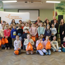 powiększ zdjęcie: Podsumowanie trzeciej edycji kampanii „Ruszamy po Zdrowie” w Szkole Podstawowej nr 4