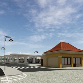 powiększ zdjęcie: W niecałe dwa lata powstanie w Legnicy centrum przesiadkowe