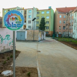 powiększ zdjęcie: LBO. Przebudowano podwórze w rejonie ul. Drukarskiej
