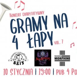 Gramy na 4 łapy vol. 7 – koncert charytatywny dla legnickich zwierząt