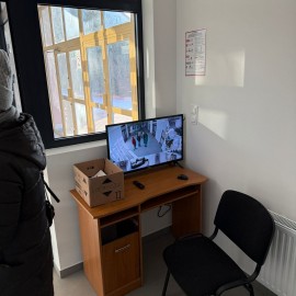 powiększ zdjęcie: Koniec remontu zaplecza i sanitariatów w hali przy Lotniczej