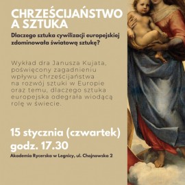 powiększ zdjęcie: Chrześcijaństwo a sztuka – wykład dr Janusza Kujata w Muzeum Miedzi