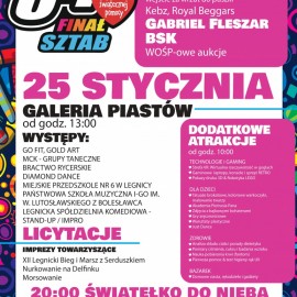 powiększ zdjęcie: Legnica gra z WOŚP! Sprawdź program 34. Finału