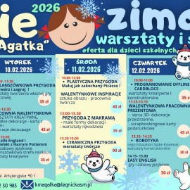 powiększ zdjęcie: Ferie zimowe 2026 w Legnicy. Zestawienie wszystkich miejskich propozycji