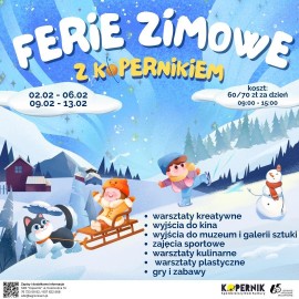 powiększ zdjęcie: Ferie zimowe 2026 w Legnicy. Zestawienie wszystkich miejskich propozycji