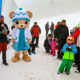 powiększ zdjęcie: Wyniki Otwartych Mistrzostw Legnicy w Slalomie Narciarskim i Snowboardowym