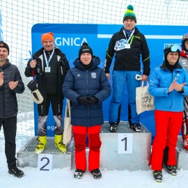 powiększ zdjęcie: Wyniki Otwartych Mistrzostw Legnicy w Slalomie Narciarskim i Snowboardowym