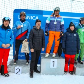 powiększ zdjęcie: Wyniki Otwartych Mistrzostw Legnicy w Slalomie Narciarskim i Snowboardowym