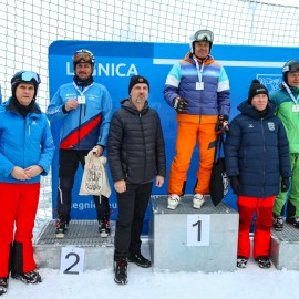 powiększ zdjęcie: Wyniki Otwartych Mistrzostw Legnicy w Slalomie Narciarskim i Snowboardowym