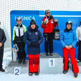 powiększ zdjęcie: Wyniki Otwartych Mistrzostw Legnicy w Slalomie Narciarskim i Snowboardowym