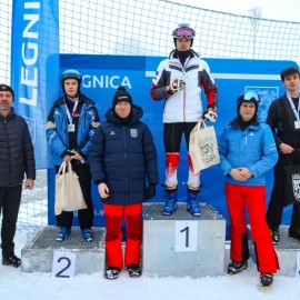 powiększ zdjęcie: Wyniki Otwartych Mistrzostw Legnicy w Slalomie Narciarskim i Snowboardowym
