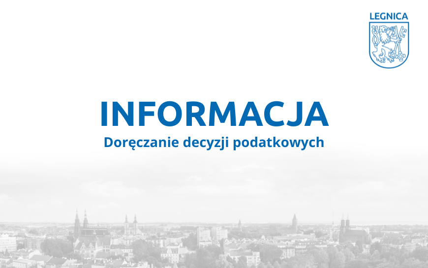 Urzędnicy dostarczą decyzje podatkowe