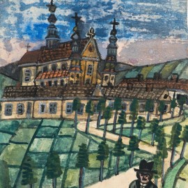 powiększ zdjęcie: „Nikifor. Fenomen samorodnego talentu” – nowa wystawa w Muzeum Miedzi