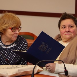 powiększ zdjęcie: Inauguracyjne posiedzenie Miejskiej Rady Seniorów w Legnicy V kadencji